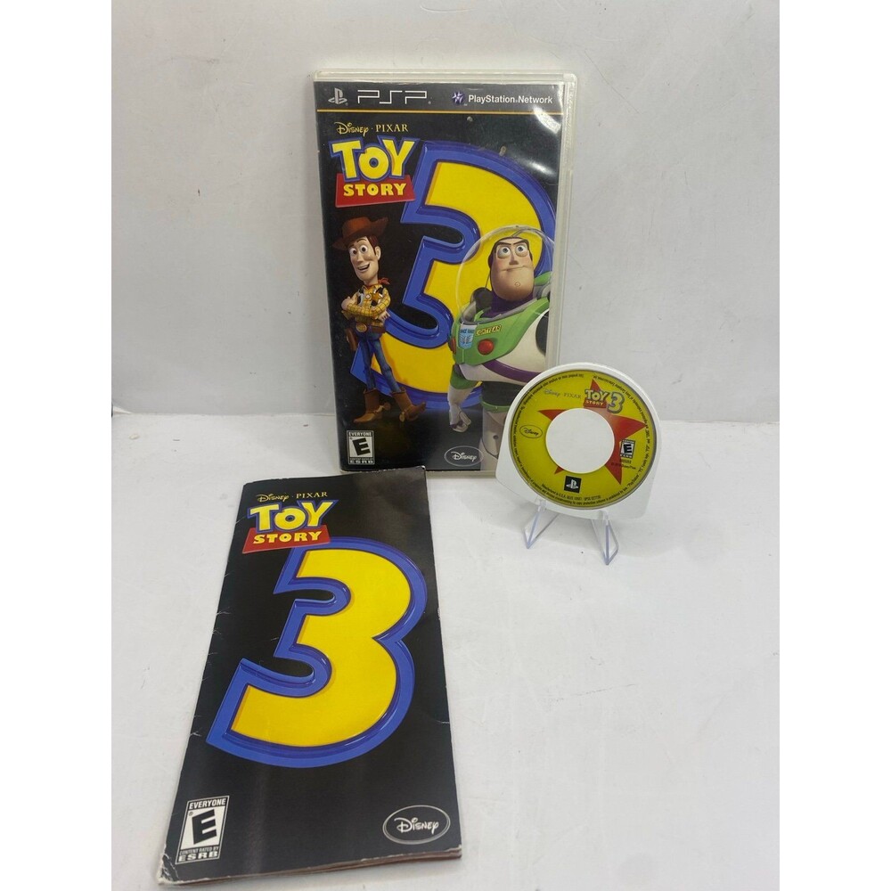 Disney Pixar Toy Story 3 PSP Essentials Game Complete With Manual Tested